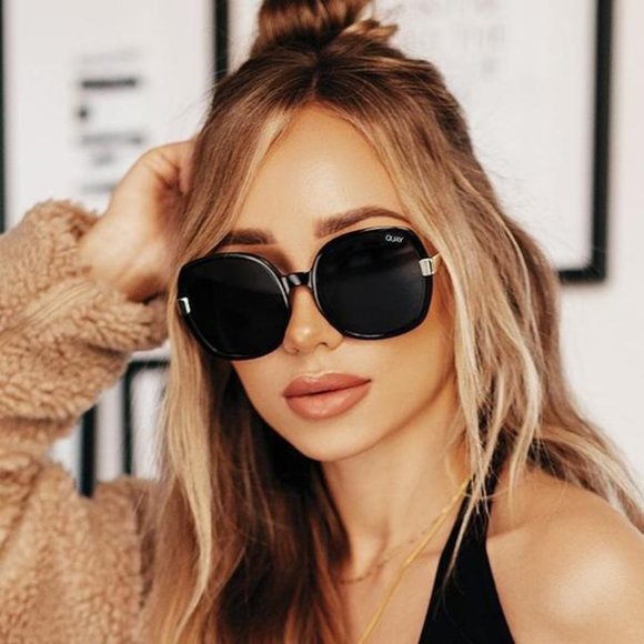 QUAY GOLD DUST Quay Australia Gold Dust Sunglasses - Go-Optic.com - SOLD OUT main image 3